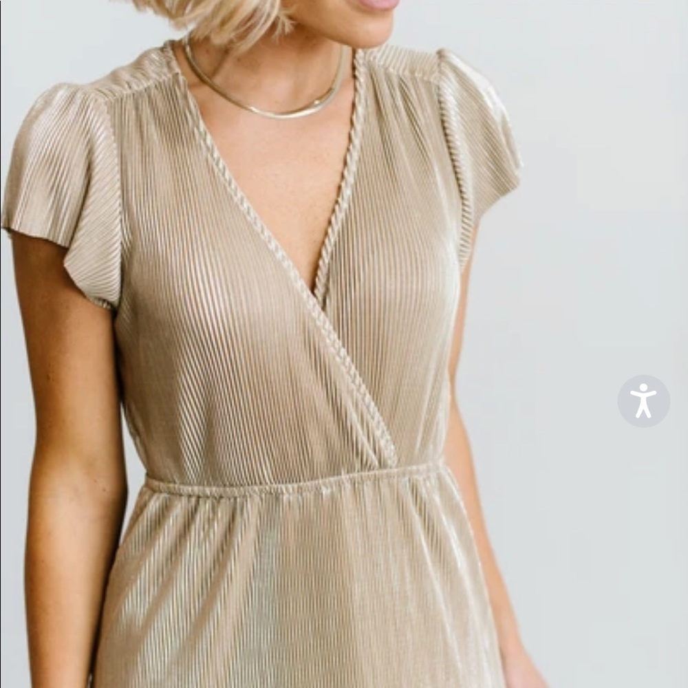 Baltic Born Athena Pleated Dress NEW